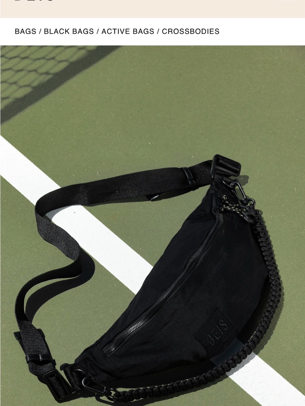 NEW BEIS The Sport Pack 
in Black